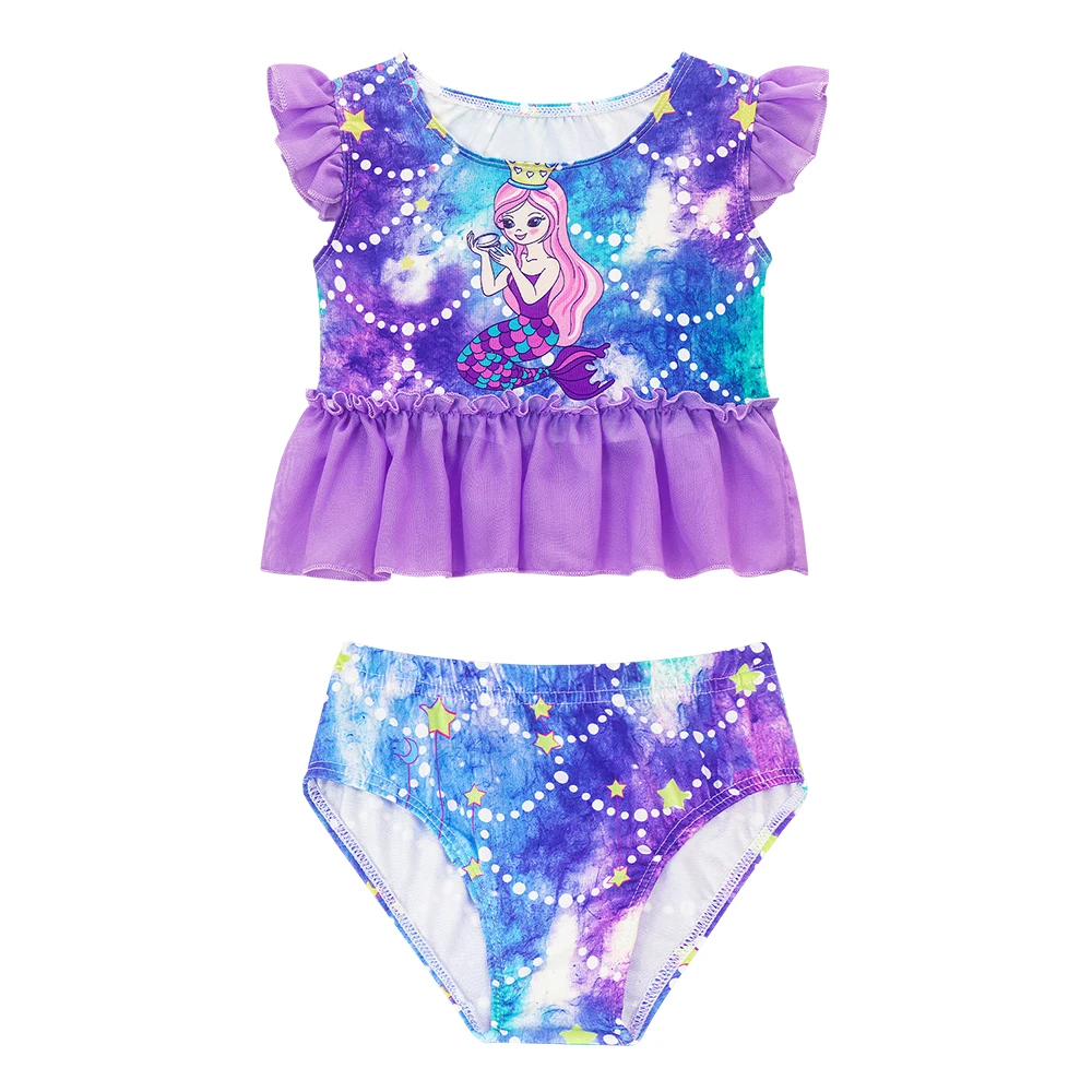 3PCS Meerjungfrau Schwänze Bademode Set für Schwimmen Mädchen Prinzessin Badeanzug Sets Kinder Meerjungfrau Badeanzug Schwimm Kostüm – Detail 17