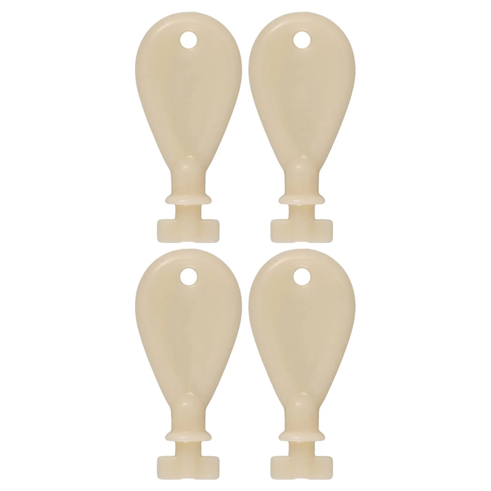 4Pcs Paper Towel Dispenser Key Replacement Plastic Lock Opener for Toilet Tissue Holders Commercial Bathroom Use