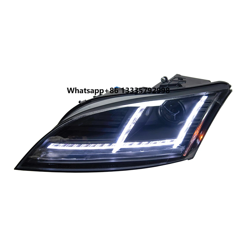 

High Quality LED Auto Headlights Assembly for Audi‘ TT RS 2008-2014 Bifocal Lens Dynamic Light Accessories New Condition