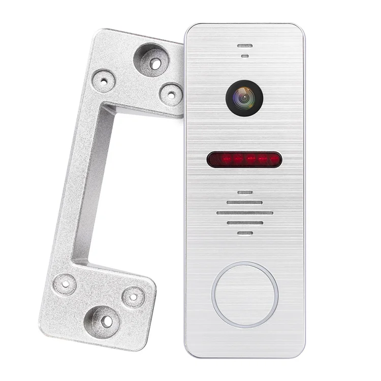 2021 Economic Two Way Audio Doorphone 1 To 1 Intercom System Wireless Mobile Control Visual Doorbell 7in Cheap Video Door Phone