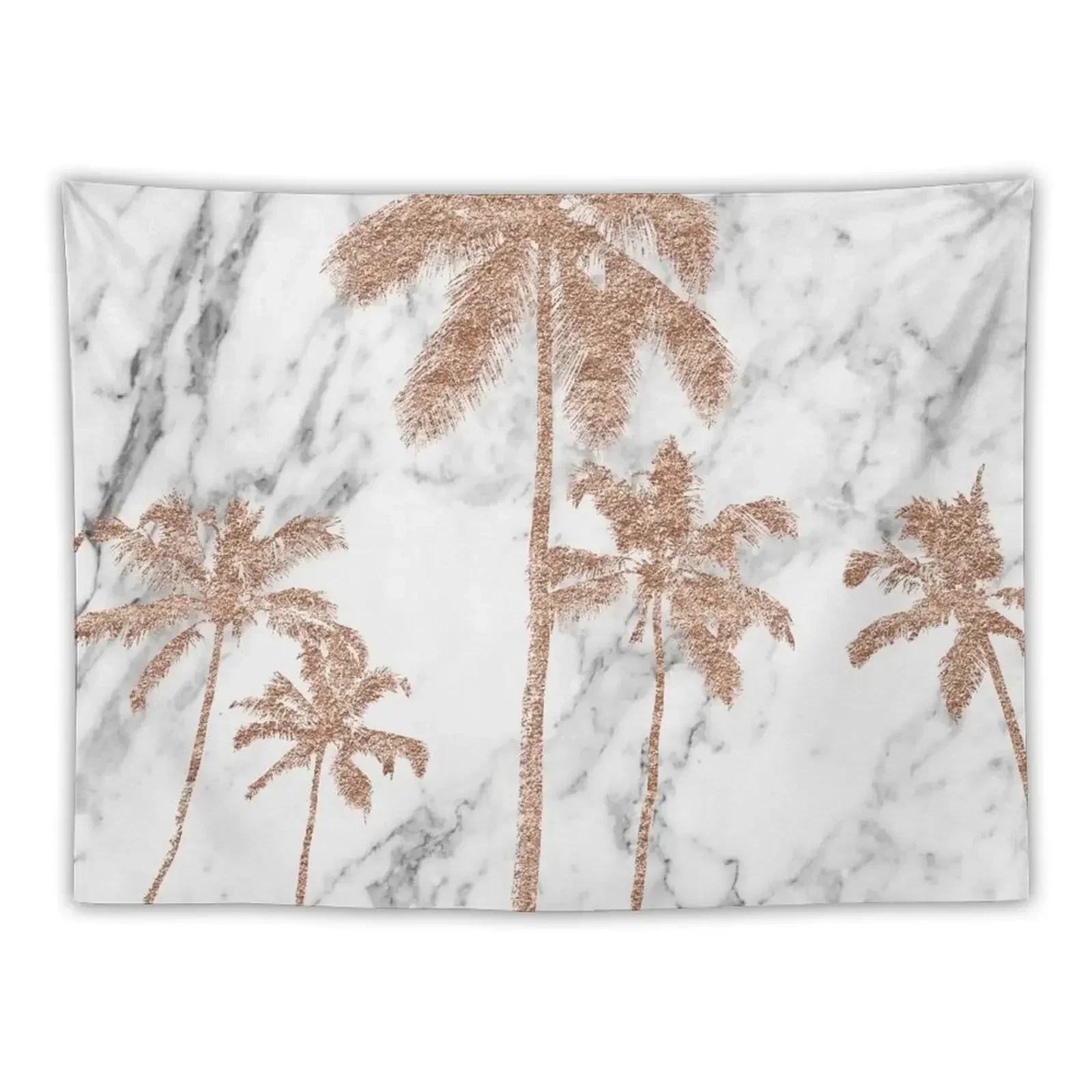 Rose gold marble palms Tapestry Aesthetic Decoration Nordic Home Decor Decoration For Bedroom Wallpaper Tapestry