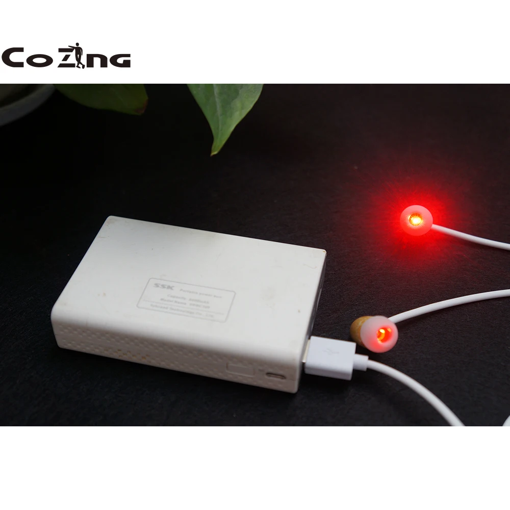 Anti Tinnitus Laser Therapy Red Light Ear Plug Relieving Tinnitus Fluid Ear Ear Deafness Swelling Otitis Health Care Treatment