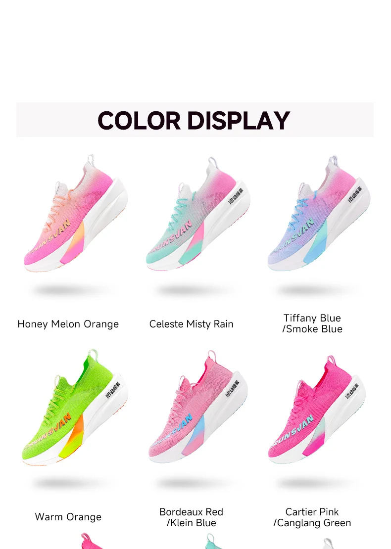 IRUNSVAN HEAT 3.0 Herren Leichte Laufschuhe Atmungsaktive Mesh-Sneaker Stoßdämpfend Rutschfest Weiche Sohle Vielseitig für Fitness – Detail 17