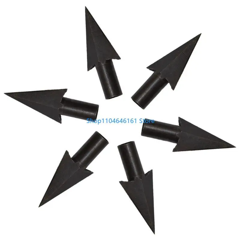 

6Pcs Tip Broadheads Archerys Arrowheads Head Point Tip