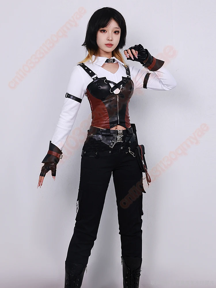 Game Love And Deepspace Miss Hunter Cosplay Costume Anime Hunter Heroine Female Wig Uniform Xavier Zayne Rafayel Party Girl Suit