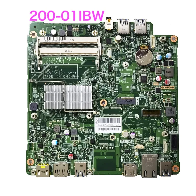 

Подходит для настольной материнской платы Lenovo ideacмежду 200-01IBW, 14110-2A LIC200 01AJ120 01AJ119, материнская плата на 100% протестирована, ОК, Полная работа