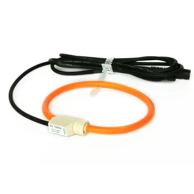 

DC Clamped Ammeter SY-1500A AC Flexible Rogowski Coil Hall Clamped Current Sensor Suitable for Power Quality Analyzers