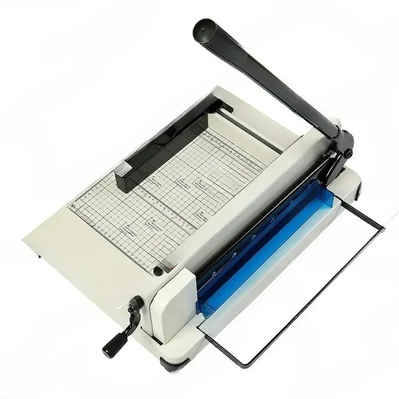 858-A3 Manual Paper Cutter Machine 17 inch A3 Heavy Duty Guillotine Slicer Max 400 Sheets 44mm Cutting
