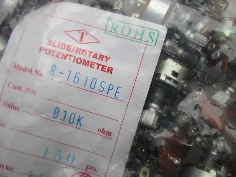A103 A10k B103 B10k dengan saklar peredup sakelar kecepatan potensiometer 148