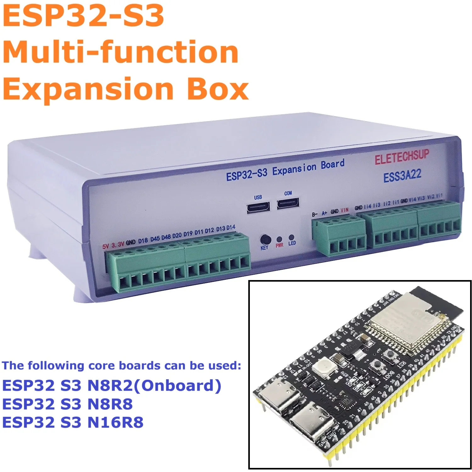 

Промышленный контроллер Iot Esp32 S3 Wi-Fi RS485 модуль N8R2 N8R8 N16R8 4-20Ma входной Mos Switch для автоматизации умного дома
