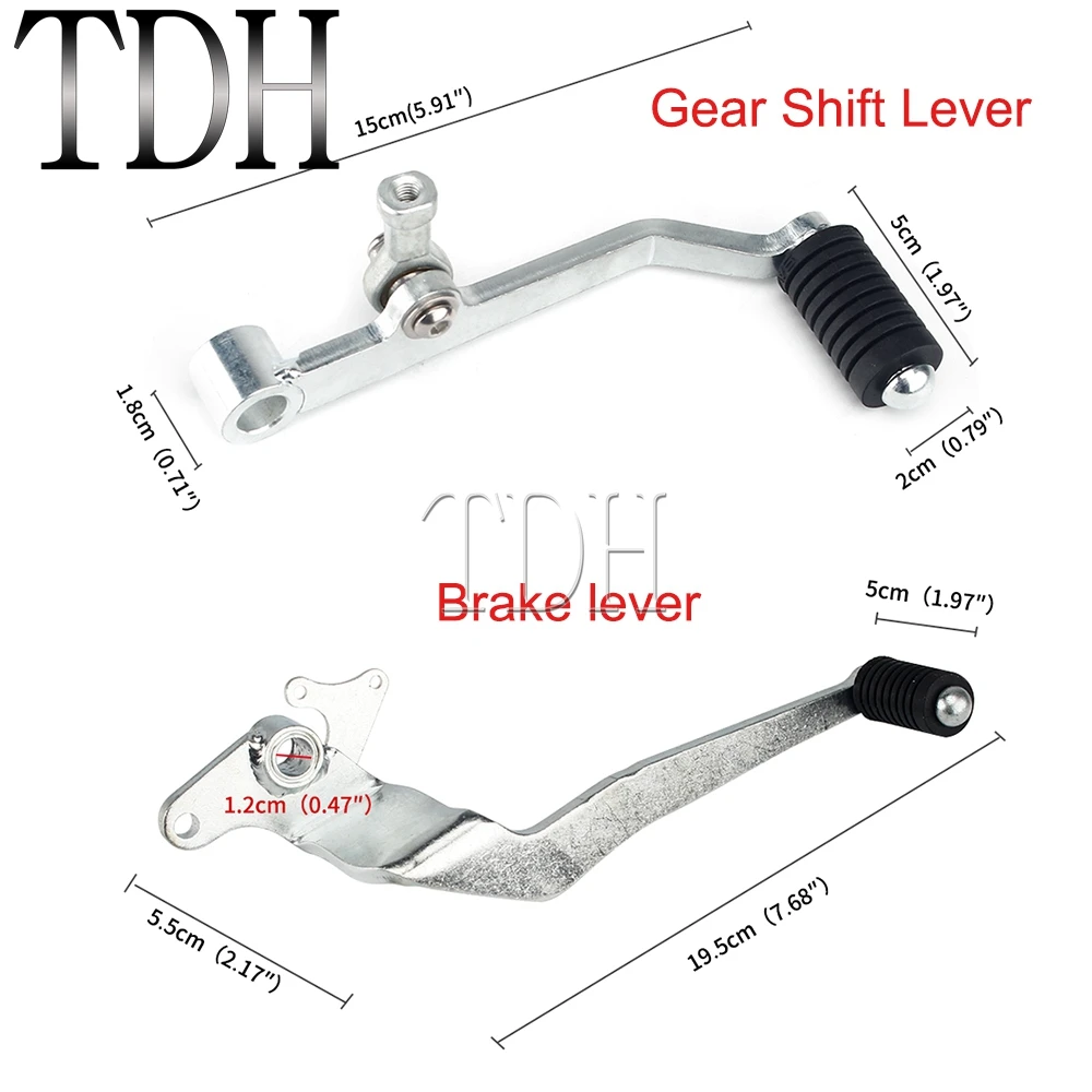 Motorcycle Right Brake lever Rear Brake Foot Brake Lever Pedal For YAMAHA MT-07 MT07 MT 07 Tracer 700/GT FZ-07 XSR 700 XSR700