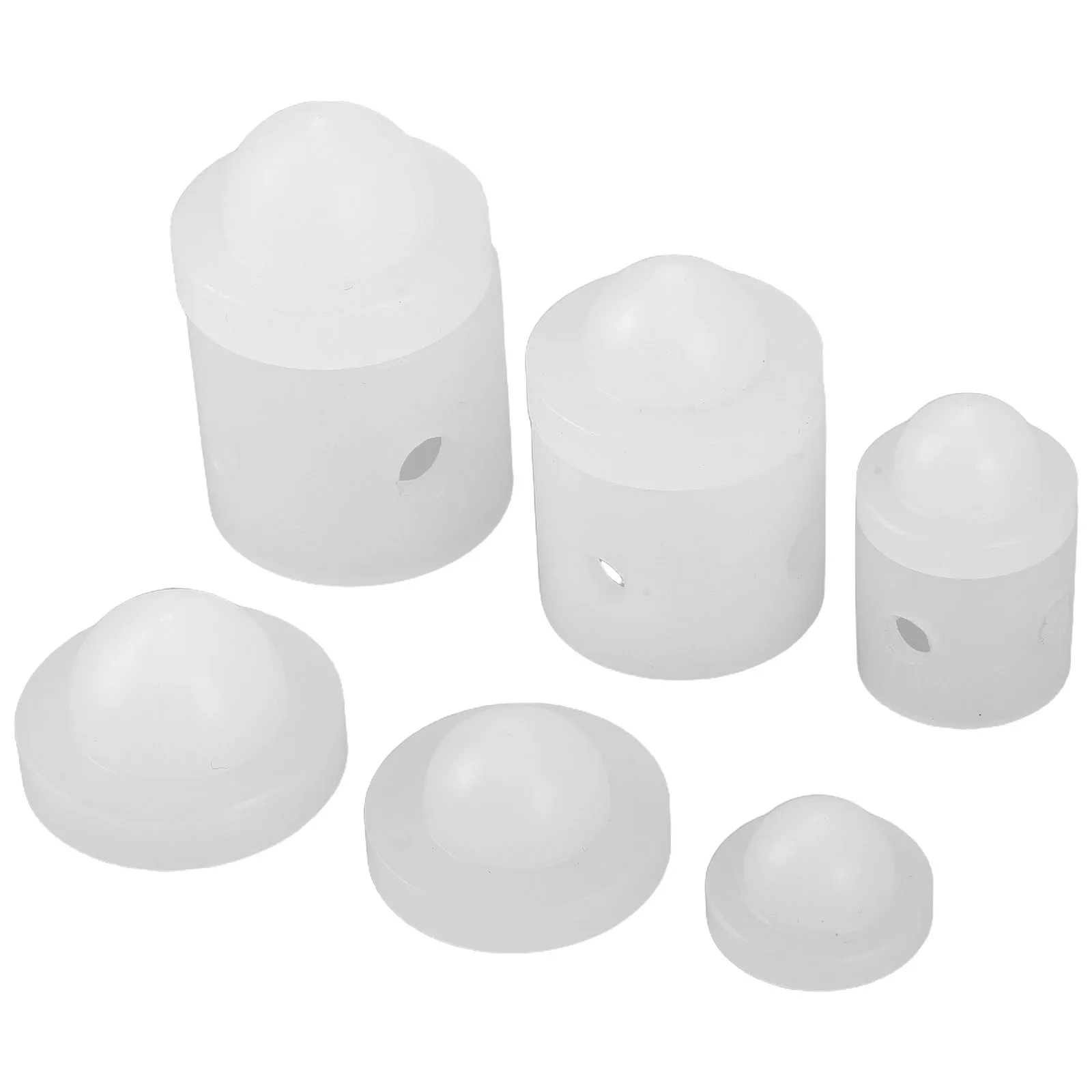 

3Pcs Bell Former Mold Kit Nylon Material for DIY Crafting Smooth Finish Festival Party Accessories Forming Tool