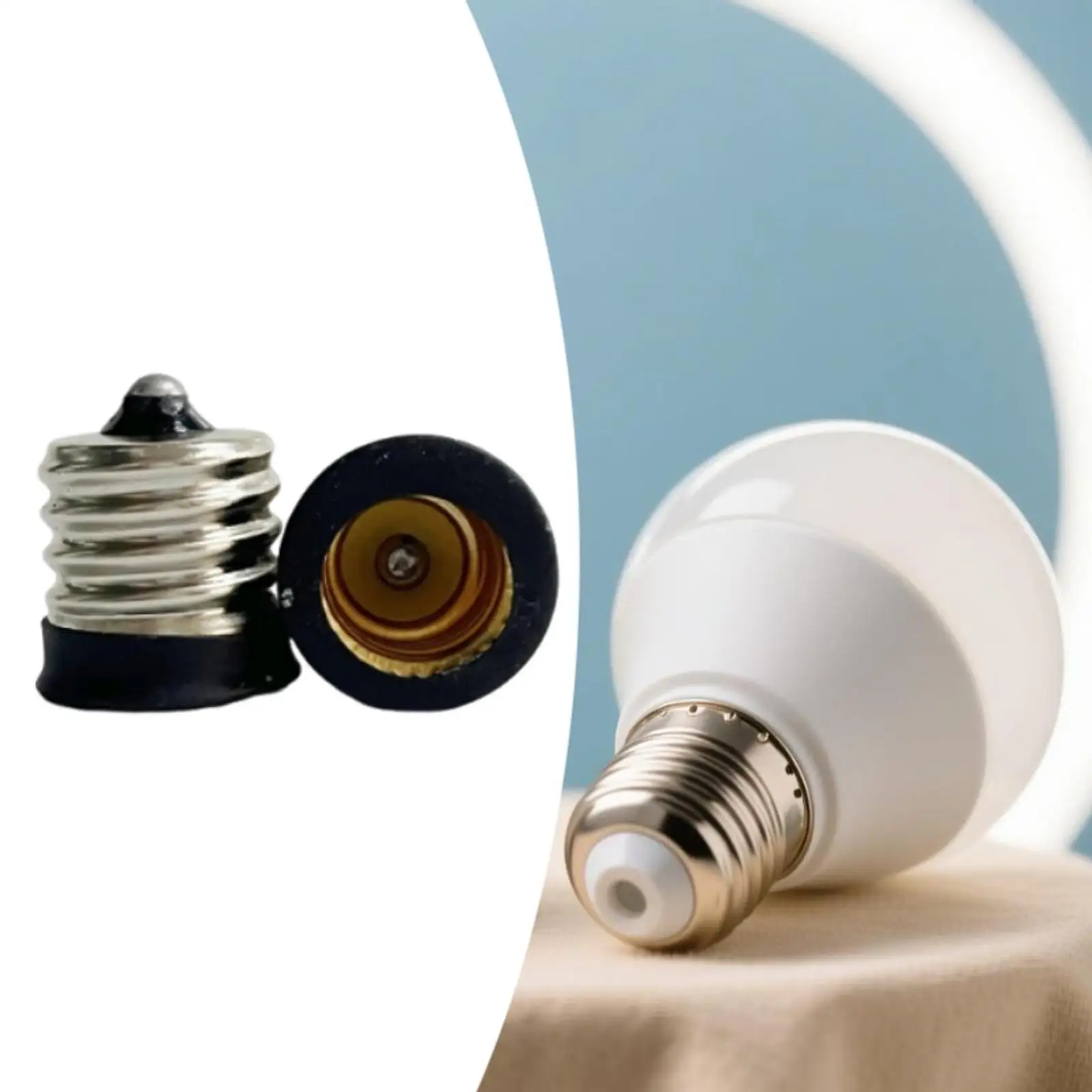 High Performance Lamp Head Conversion Tool Standard Bulb Socket Adapter for Testing and Aging Applications