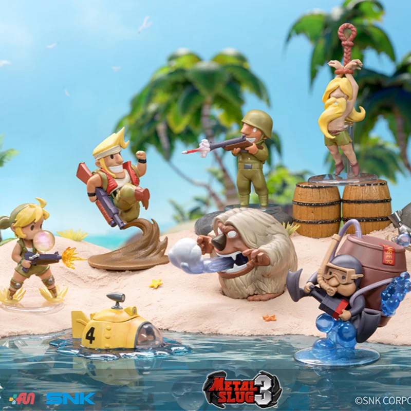 

Genuine Snk Chronos Studio Metal Slug 3 Collectible Action Figure Collection Decoration Ornaments Model Toy Gifts