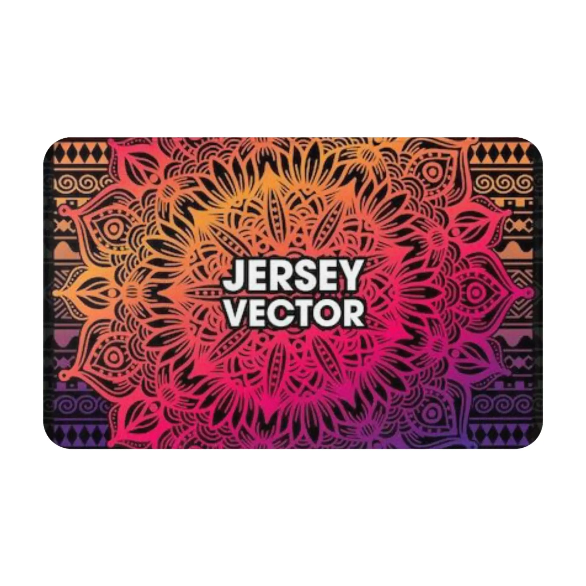 Gradient Mandala Tribal Ethnic Seamless Pattern Anti-Slip Doormat Kitchen Mat  Indoor ModernDecor