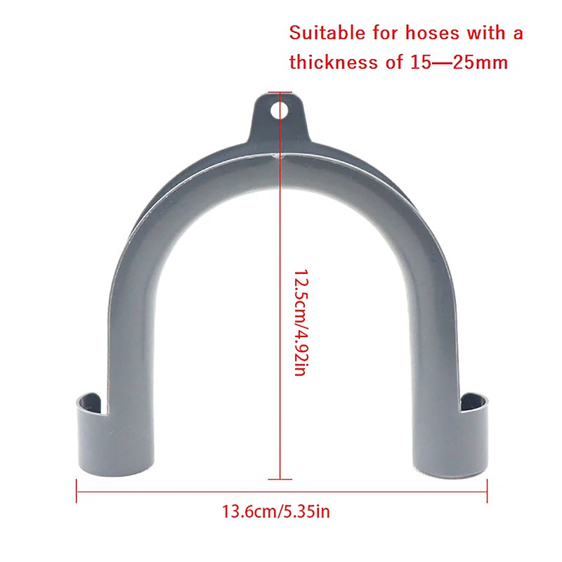 New Universal U Shape Drain Outlet Hose Guide Assembly Fit Drain Hose Washing Machine Dishwashers Hose Clip Hose Holder Bracket