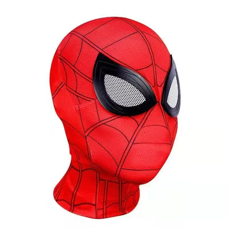 Film-Spiderman-Held Cosplay-Maske Kostüm Hut Aufführungsmaske Schulparty Augenmaske Handschuhe Feiertags-Halloween-Geschenk Spielzeug
