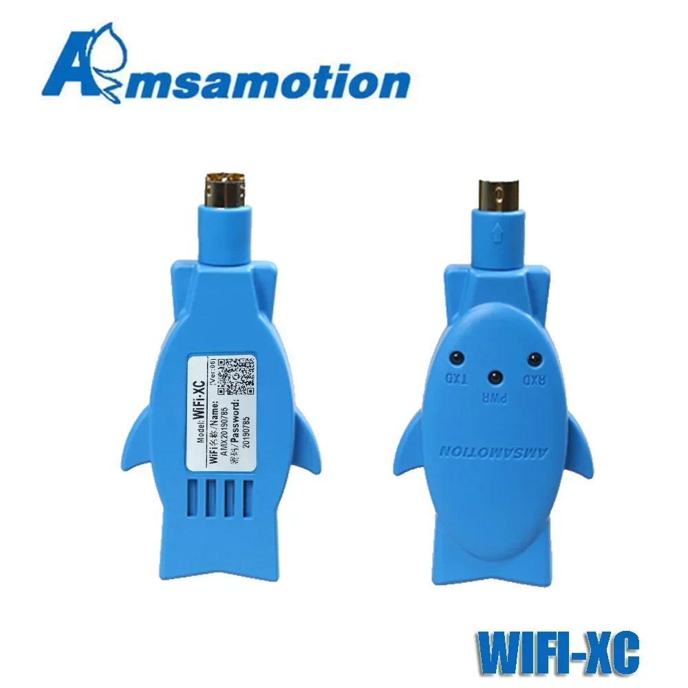 Amsamotion WIFI-XC Wireless Wifi Programming Adapter For XINJE C1/XC2/XC3/5 XD XE Series PLC Replace USB-XC Programming Cable
