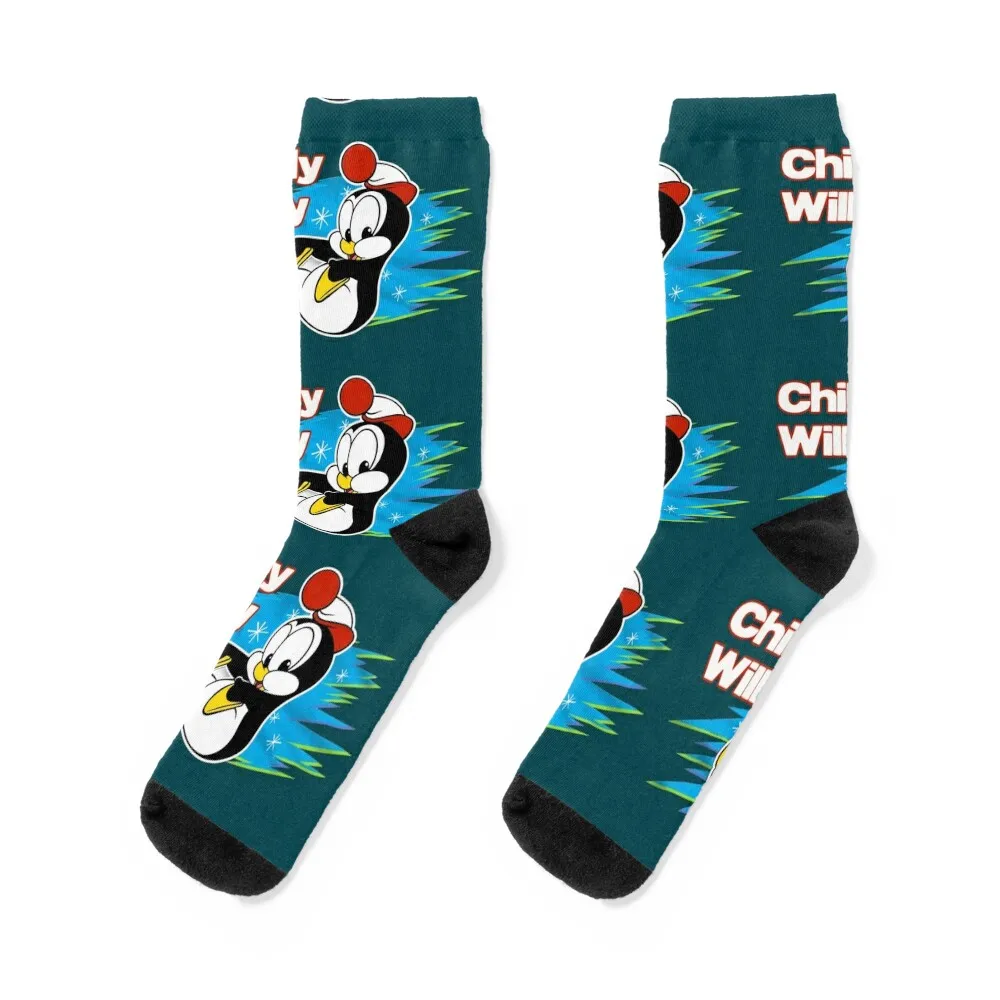 

Cute Vintage Chilly Willy Throwback Tribute Socks gift tennis hiking Boy Socks Women's