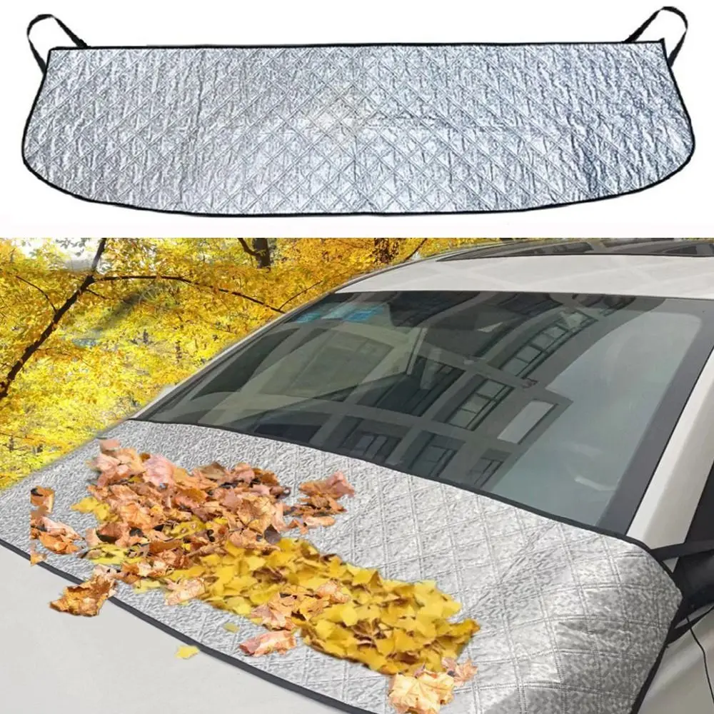 

170x45cm Car Window Sun Shade Windshield Snow Ice Anti-UV Protection Front Rear Windshield Block Cover Visor Auto Accessories