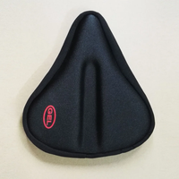 Promotion NEW Wider Bicycle Saddle Bike Silicone Silica Gel Cushion Comfortable 3D Soft Pad MTB Road Bike Saddle Seat Cover