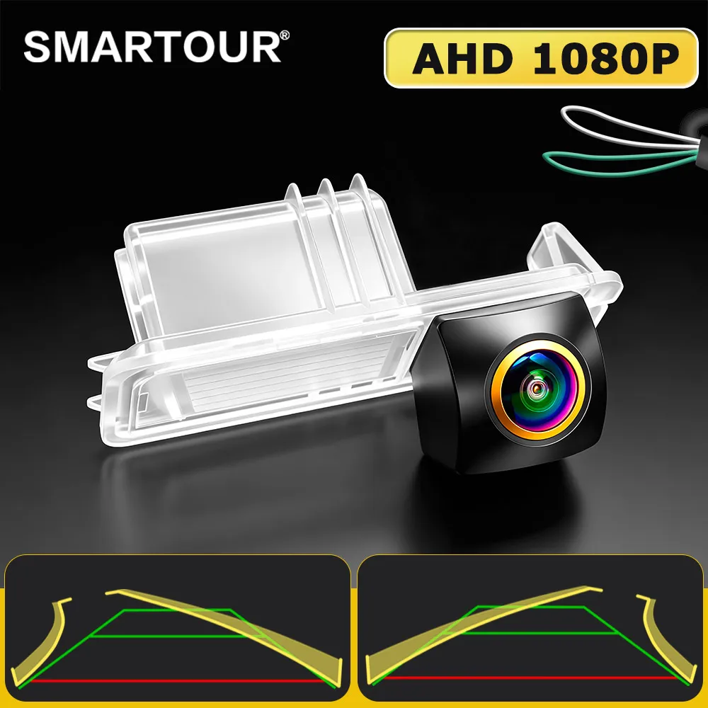 AHD 1080P Car Plastic Bracket Reverse Backup Camera For Polo V (6R) Golf 6 VI Passat CC Magotan HD CCD Parking Rear View Camera