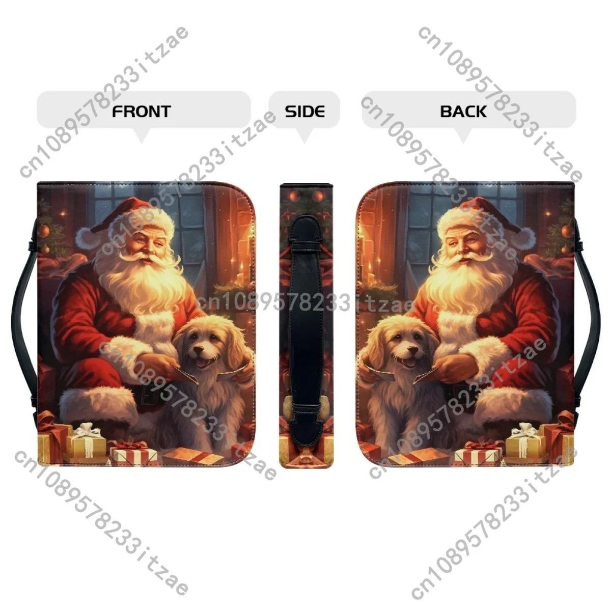 2024 المرأة الكتاب المقدس حقيبة التخزين كلوز ثلاثية الأبعاد نمط حقائب اليد بولي Leather الجلود انغلق حقيبة يد لعيد الميلاد الكتاب المقدس حمل الهدايا Hot #5