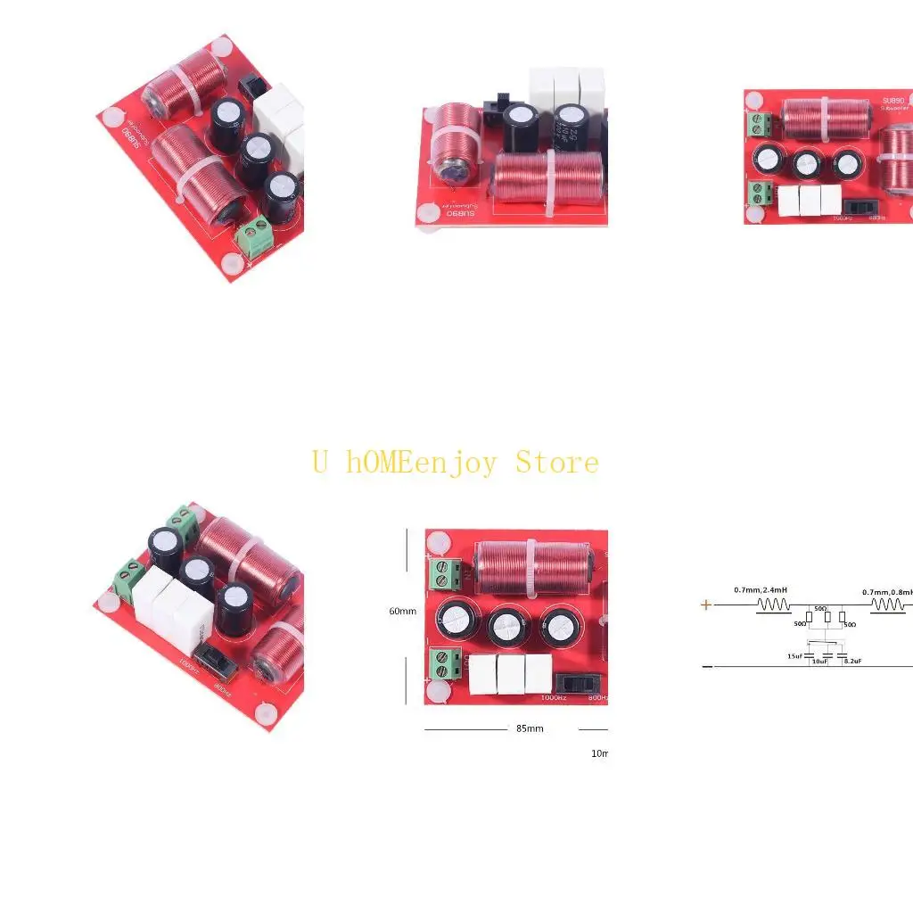 

Динамик B0KF, Hi-Fi делитель аудиочастоты, кроссоверные фильтры, НЧ-динамик и твитер, 120 Вт для профессионального сценического