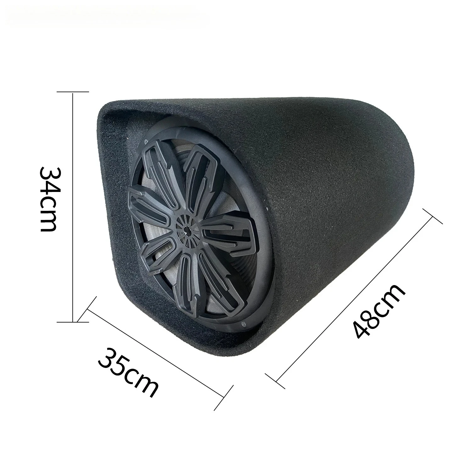 High Quality 12V 24v High Power Subwoofer Car Audio Modified Speaker Bass 12 Inch Car Subwoofer