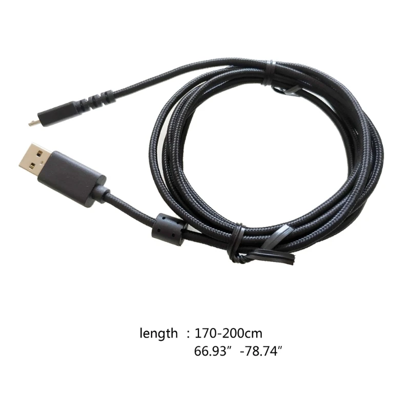 USB Mouse Adapter with Nylon Braided Line for G502 Lightspeed Wireless