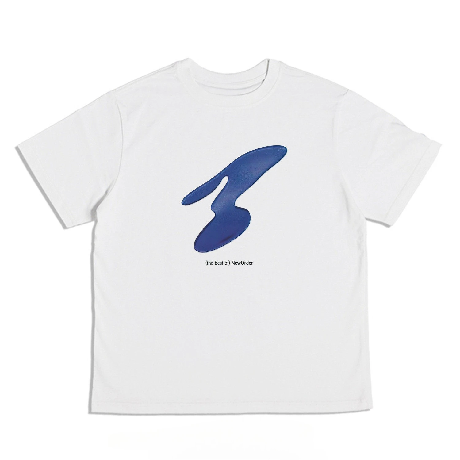 New Order - Rock Patterned T-Shirt - 100% Cotton Round Neck - Loose Fit - Men's and Women's Heavy Duty