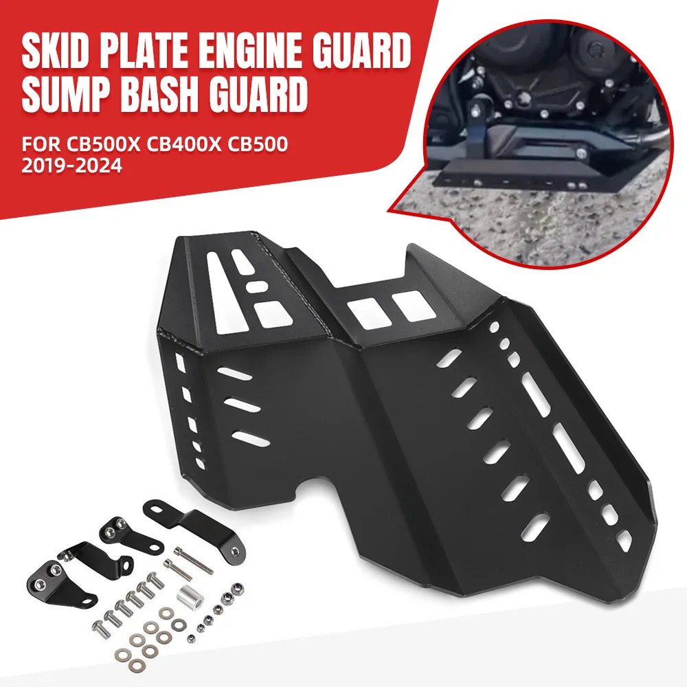 

NX 500 NX 400 Engine Protection Cover Base Bash Guard Skid Plate Belly Pan Protector For Honda NX500 NX400 2019 -2023 2024 2025