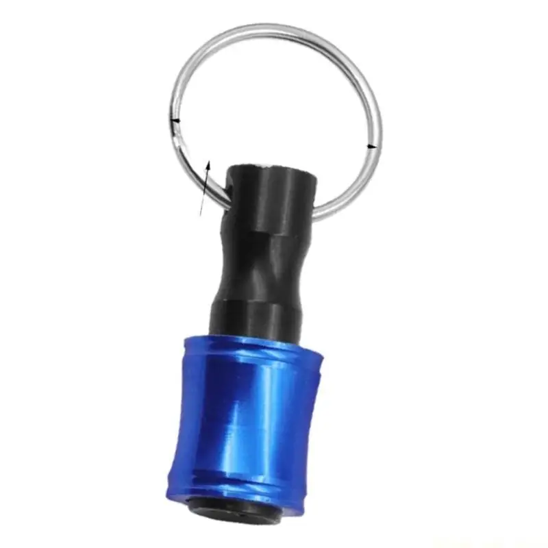 A2BE 1/4Inch Shank Screwdriver Bit Holder Quick Changes Extension Bar Keychain