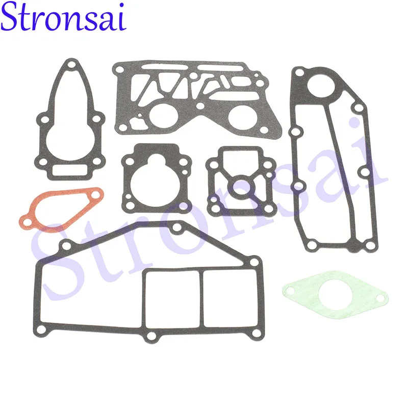 

Boat 3V1-87121-0 3V1871210M Complete Power Head Gasket Set for Tohatsu Nissan / 05041395 for Evinrude Johnson 8HP 9.8HP 9.9HP