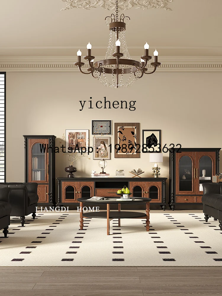 

x9 solid wood ash wood wine cabinet TV cabinet Side High cabinet Locker