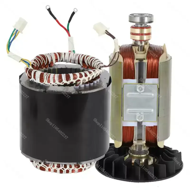 2 2.5 2.8 3KW Small Generator Stator Coil Rotor Complete Motor Accessories 220V