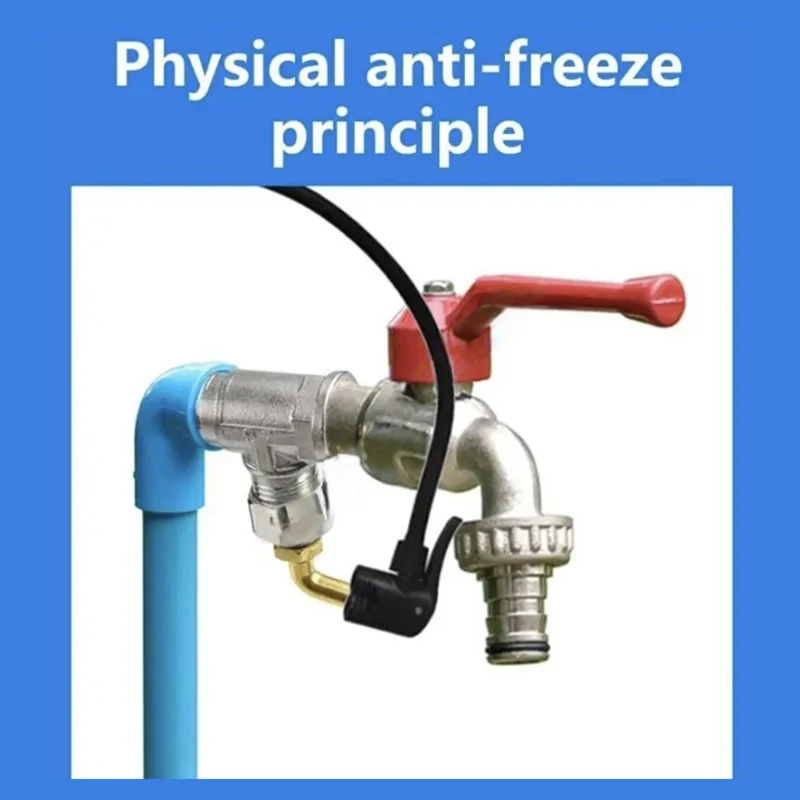 

Four-point Water Pipe Antifreeze Joint Winter Outdoor Water Pipe Antifreeze Inflatable Elbow Nozzle Joint Faucet Antifreeze