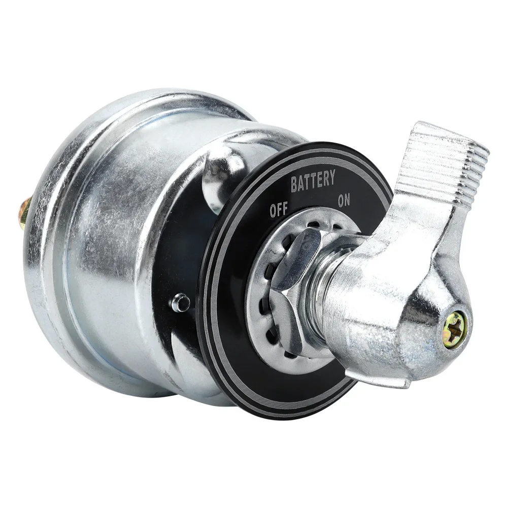 مفتاح فصل البطارية عالي التيار 12-48 فولت 200A مفتاح فصل البطارية مع قوس للسيارات RVs وملحقات المعسكر