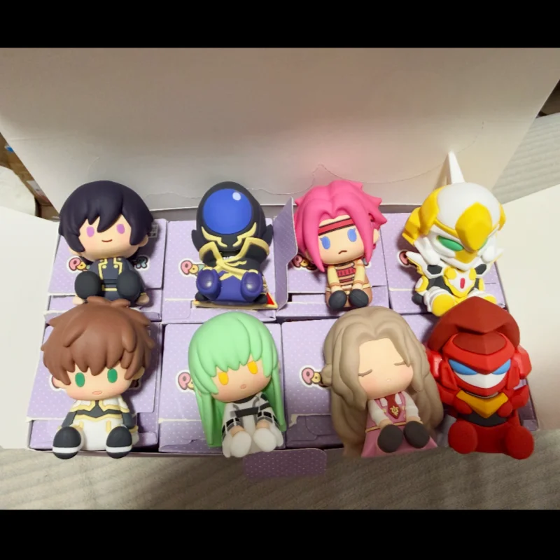Bandai Code Geass PotePotte-R Blind Box Figure Collectible Anime Character Desktop Decoration Gift For Anime Fans
