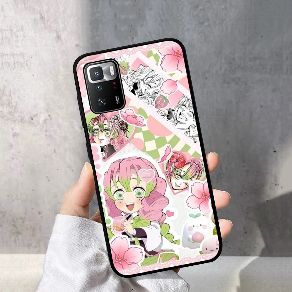 Mitsuri anime Phone Case For Redmi Note 4 X 5 A 6 7 8 T 9 9S 10 11 11S 11Epro Poco M3 pro