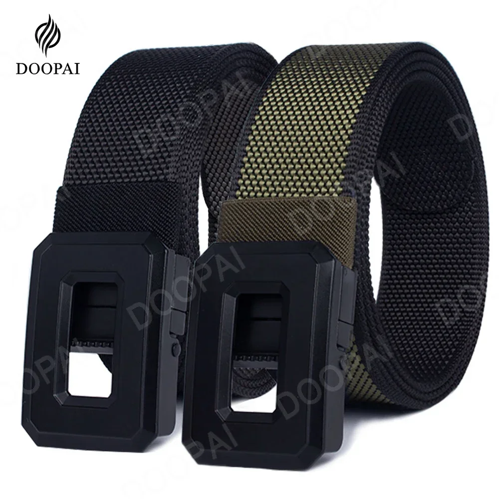 

New Men Nylon Belt Men Women Fashion Canvas Belts Male Design Outdoor Waistban Two-Sided Designs Tactical Belt Military Belt