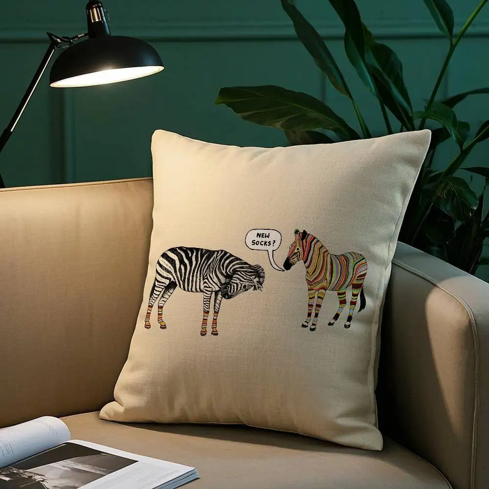 S-Smith fashion P-Paul Pillow Case Short Plush Print Cushion Cover Square Throw Pillow Covers Sofa Home Decor
