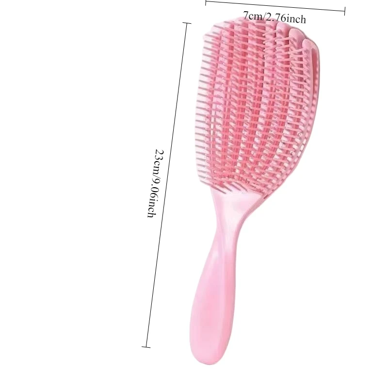 Hair Comb Detangling Brush Scalp Massage Hair Brush Detangler Brush for Curly Hair