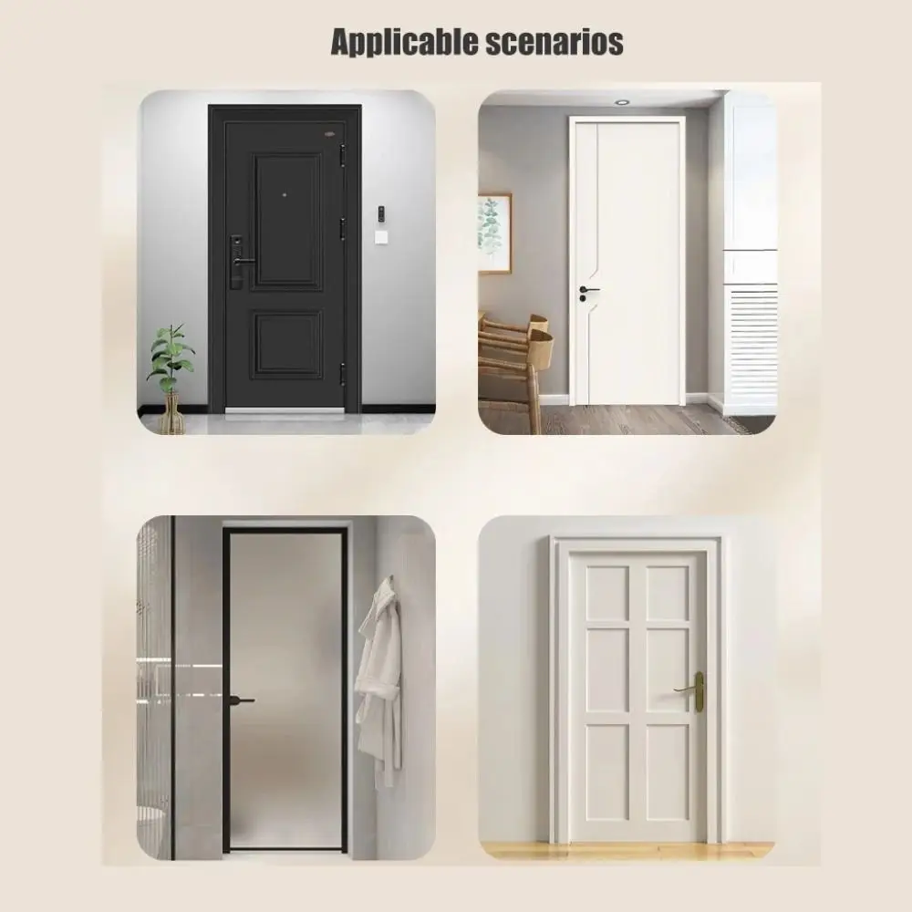 

Wall Protector Silicone Anti-collision Door Anti-static Anti-collision Mute Crash Pad with No Punch Silicone Anti-knock