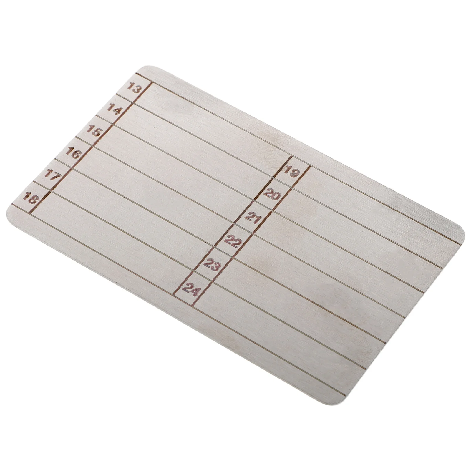 24- كلمة البذور عبارة لوحة احتياطية الصلب مقاوم للماء مقاوم للحريق الفولاذ المقاوم للصدأ محفظة استعادة المعادن لأجهزة التخزين البارد بيتكوين #5