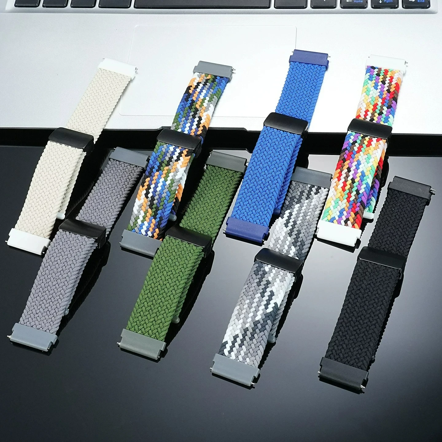 For Casio Steel Heart GST-B100/w300/400g/s310 Nylon Braided Strap Men's Modification view 2