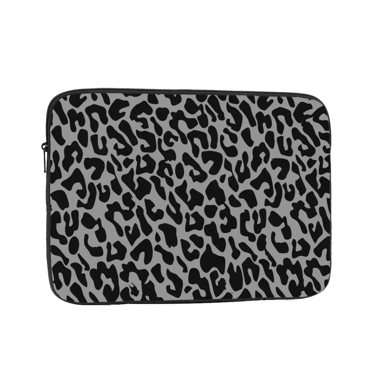 

Black Leopard Laptop Bag Case for Macbook Air Pro 12" 13" 15" 17" Notebook Sleeve Case Cheetah Animal Shockproof Case Bag