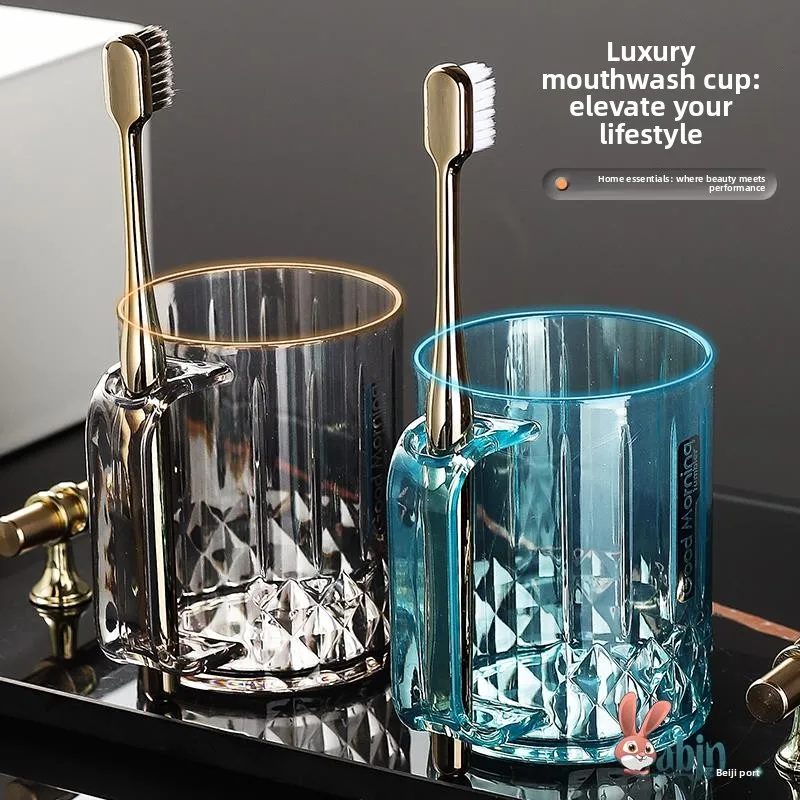 

Стакан для зубных щеток и полоскания рта, пластиковый, для пары, аксессуар для ванной комнаты, для студентов, держатель для зубных щеток