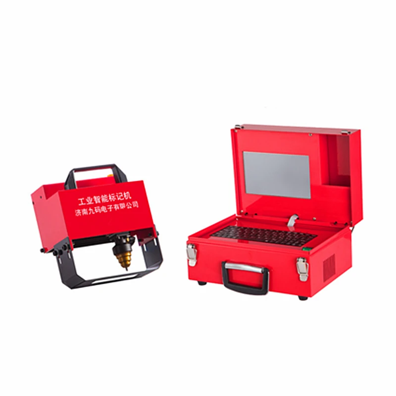 

80x20mm Portable Engraving Hand-held Electric Touch Marking Machine for Nameplate Cylinder Number Frame Number Plotter