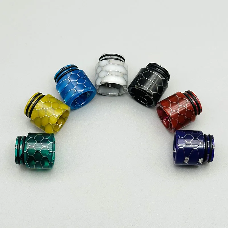 أطراف تقطير راتنجات الإيبوكسي Snakeskin ، قطعة فم لخزان الأمير TFV8 TFV12 ، ملحقات خزان Kylin RTA #3